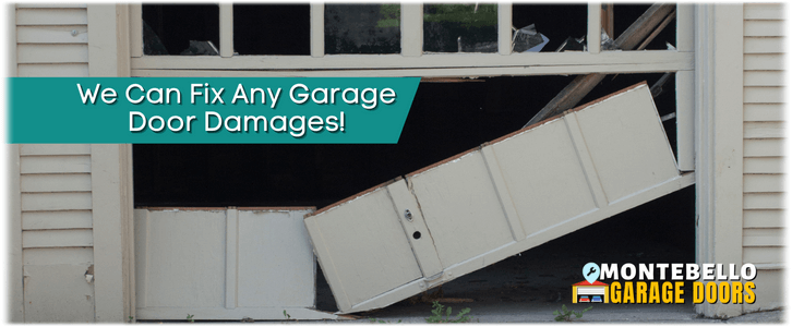 Garage Door Off Track in Montebello, CA